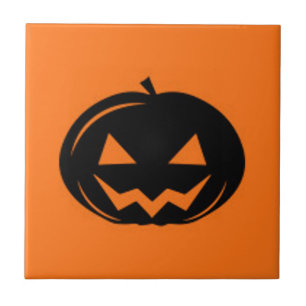 Black Pumpkin Tile