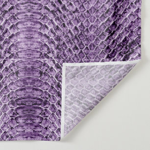 Black Purple Viper Faded Snakeskin Backdrop Tapestry