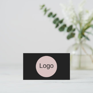 Black QR Code Business Card | Luxury Scan Me Card