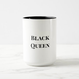 Black Queen 2-Tone Mug