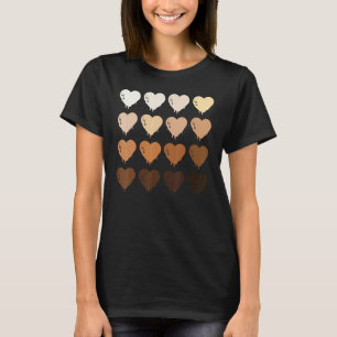 Black Queen Afro Melanin Shades Love African Ameri T-Shirt