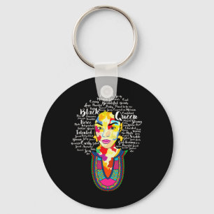 Black Queen Black History Month African American A Key Ring