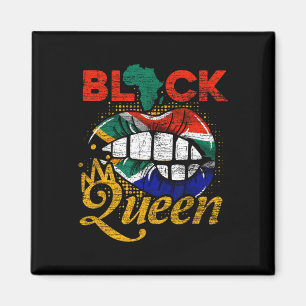 Black Queen Black History Women Girls Gift African Magnet