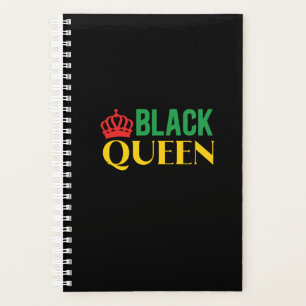 Black Queen Black Woman Planner