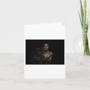 Black Queen Dispersion Sticker  Card