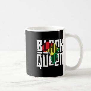 Black Queen For Women Girls History Month Africa Coffee Mug