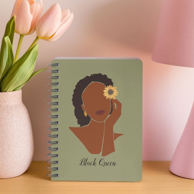 Black Queen , Melanin Queen African American Notebook (Creator Uploaded)