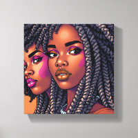 Black Queen Melanin Women Sista Orange Queens