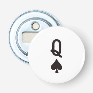 black queen of spade Thunder_Cove Bottle Opener