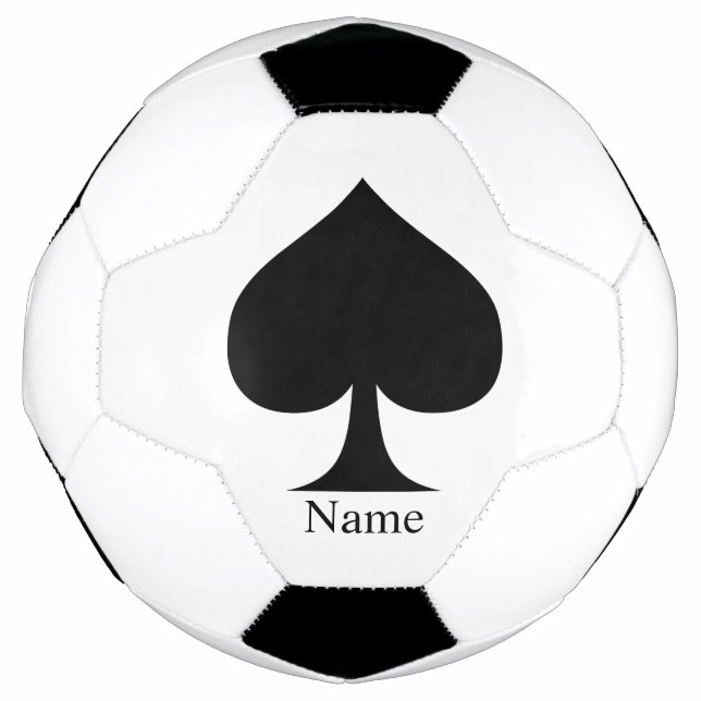 Black Queen of Spades Black Thunder_Cove  Football (Front)