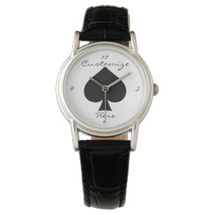 Black Queen of Spades Black Thunder_Cove Watch