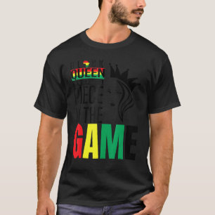Black Queen The Most Powerful Piece The Game Black T-Shirt