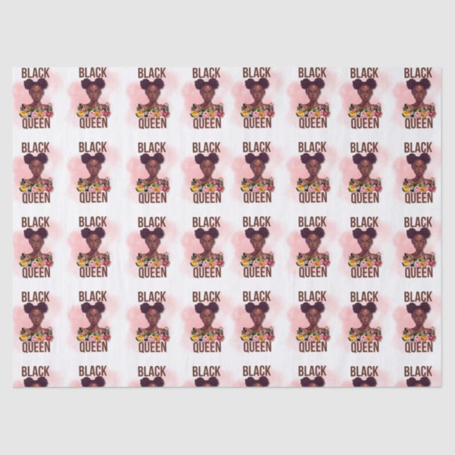 Black Queen Tissue Paper (Front)