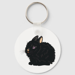Black Rabbit Keychain