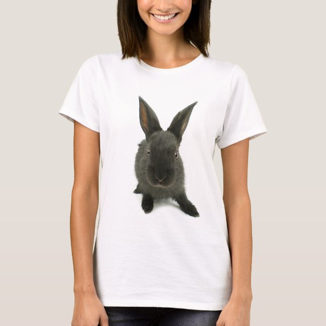 black rabbit T-Shirt (Front)