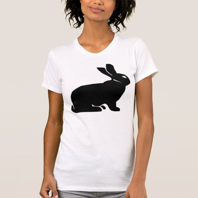 BLACK RABBIT T SHIRTS (Front)