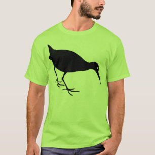 Black Rail Bird Print T-Shirt