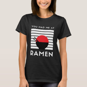 Black Ramen Funny Typography Woman's T-Shirt