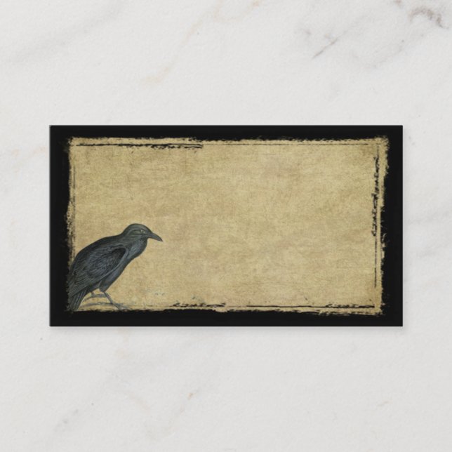 Black Raven- Black Raven- Prim Biz Cards (Front)