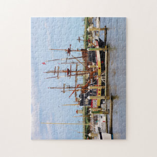 Black Raven Pirate ship St. Augustine Florida Jigsaw Puzzle