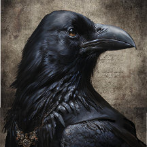 Black Raven Tissue Paper