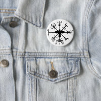 Black Raven Vegvisir Protection Sigil