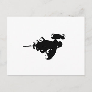 Black Raygun Postcard