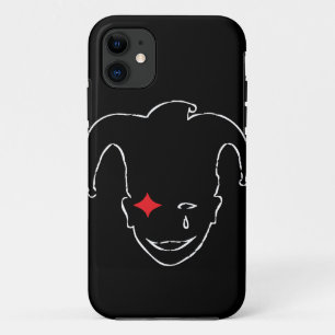 Black, Red, And  White MTJ iPhone 11 Case