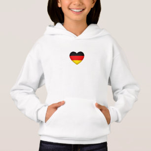 Black Red Gold Flag Colours Heart German Pride