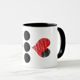 Black & Red Hurt Mug