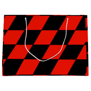 Black & Red Large Gift Bag