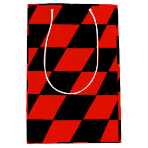 Black & Red Medium Gift Bag
