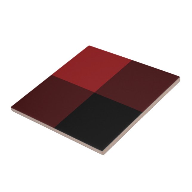 Black & Red Tile (Side)