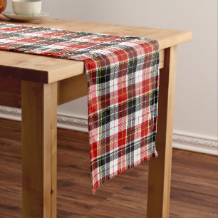 Black, Red & White 14" X 72" Table Runner