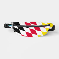 Black Red Yellow Blue Bavaria Diamond Flag Pattern