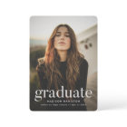 Black | Refined Photo Graduation Party