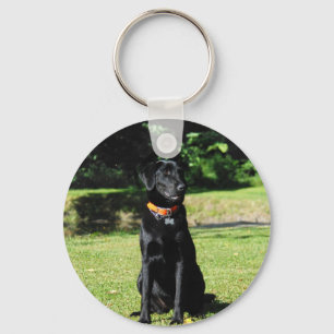 black rennet key ring