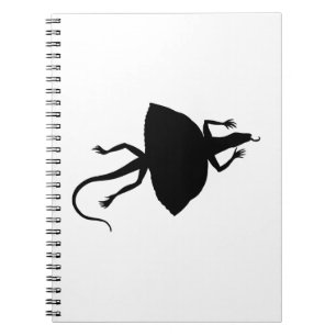 Black reptile notebook