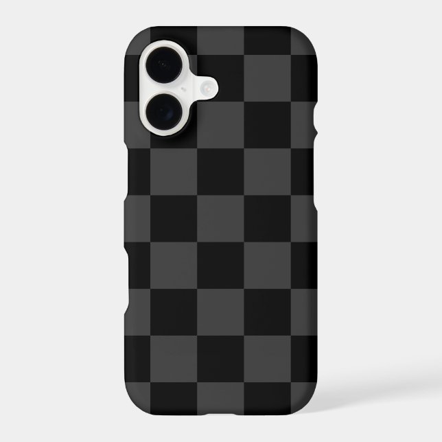 Black Retro Check (Back)