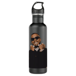 Black Retro Tory Lanez 710 Ml Water Bottle