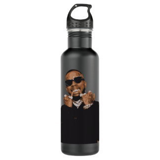 Black Retro Tory Lanez 710 Ml Water Bottle