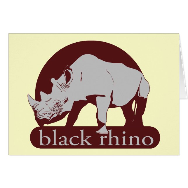 black rhino (Front Horizontal)