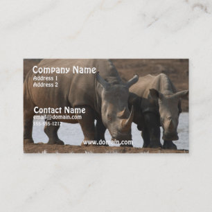 Black Rhino Business Card