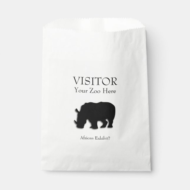 Black Rhino Event Favour Bags (Front)