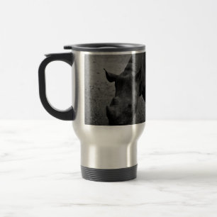 Black Rhinoceros Travel Mug