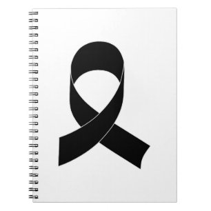 Black Ribbon Drawing Notebook