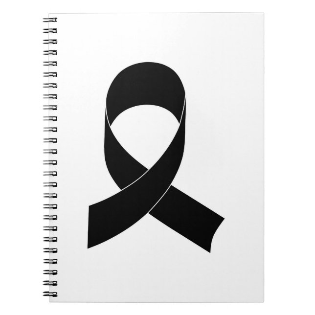 Black Ribbon Drawing Notebook (Front)