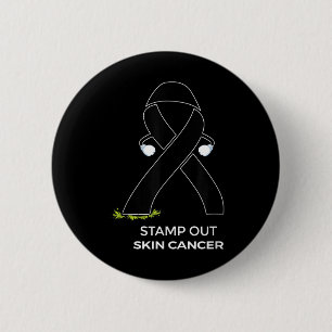 Black Ribbon Melanoma Month Products Skin Cancer A 6 Cm Round Badge