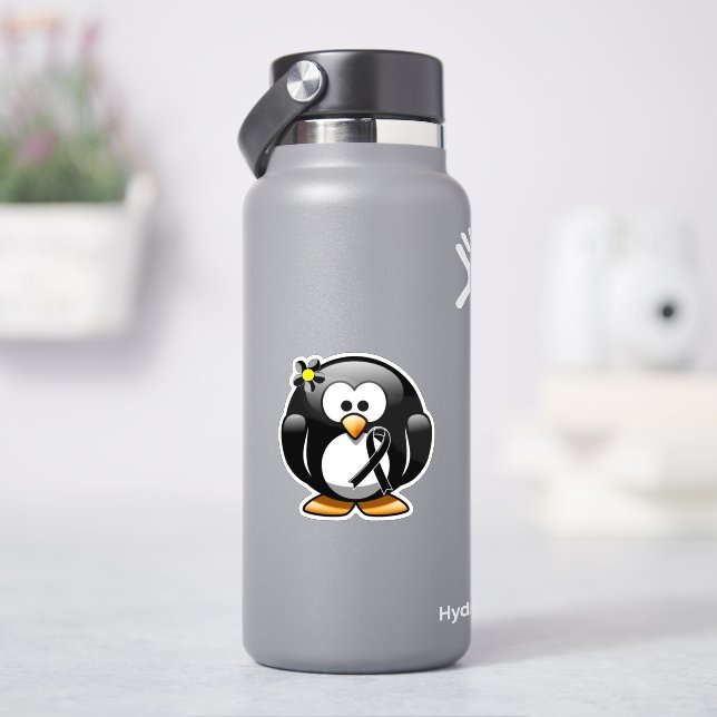 Black Ribbon Penguin (HydroFlask)