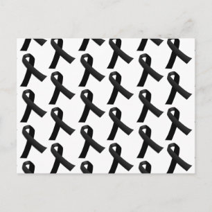 Black Ribbons Postcard
